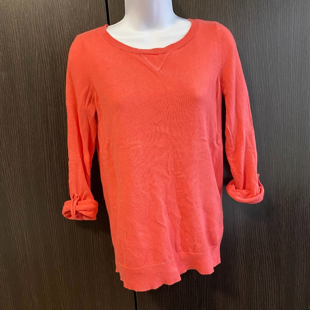 LOFT Coral Spring Sweater